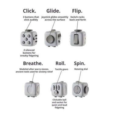 Logo trade advertising products image of: Fidget Cube